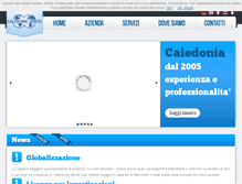 Tablet Screenshot of caledoniaservizi.com